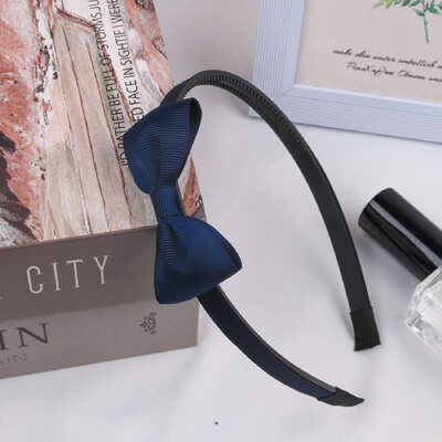 1PC панделка Grosgrain панделки за коса ленти за глава Момичета пластмасови ленти за коса 3 инча панделки лента за глава Деца Детски модни аксесоари за коса