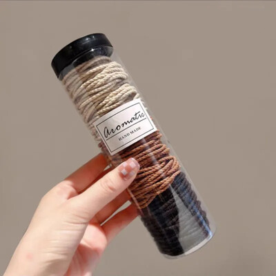 100/200 buc/lot femei benzi de păr de culoare solidă banda elastică de cauciuc bentă de păr bentita scrunchie accesorii de păr pentru fete femei