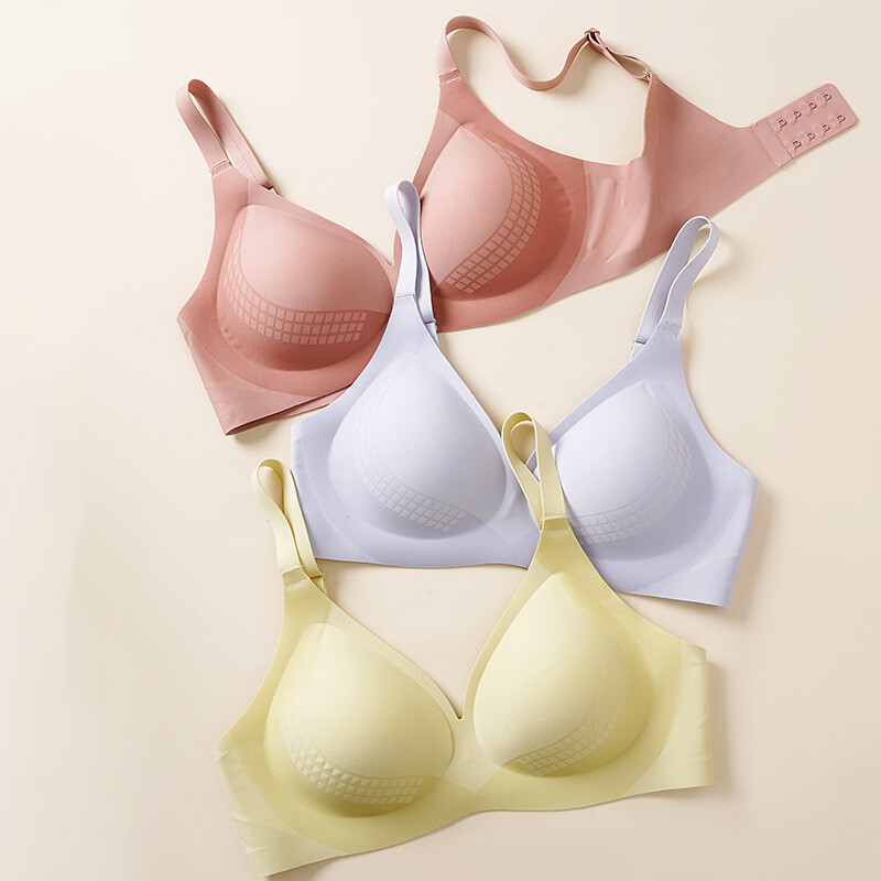 Bešavno žensko donje rublje Bez čeličnog prstena Pure Desire Udoban gornji potporni remen Podesivi Beauty Back Grudnjak Tanak dio