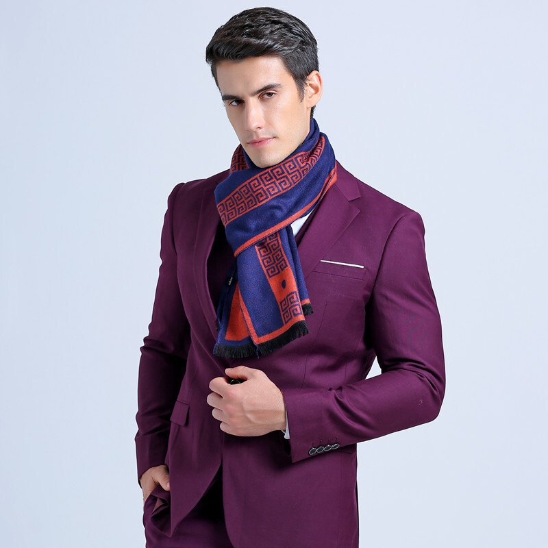 eșarfă pentru bărbați de marca de lux, bumbac, cașmir, eșarfă de iarnă, caldă, moale, ciucuri, șal etnic, eșarfe pentru bărbați cachecol masculin