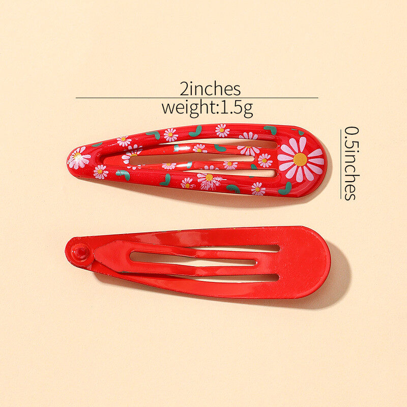 10 gab./komplekts bērniem Krāsainas dopamīna matu sprādzes meitenēm ūdens pilieni, sprādzieni, sprādzes, matu sprādzes, mazuļu lauzti mati, BB klipši, galvassegu vairumtirdzniecība