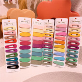 10Pcs/Set Djevojčice Koje za kosu Dječje slatke šarene ukosnice Kapljice vode Šiške Ukosnice Ukosnice Dječje dlake BB kopča Ukosnice