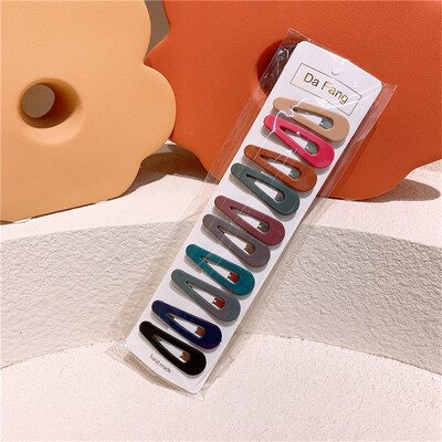 10Pcs/Set Djevojčice Koje za kosu Dječje slatke šarene ukosnice Kapljice vode Šiške Ukosnice Ukosnice Dječje dlake BB kopča Ukosnice