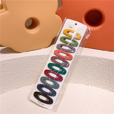 10Pcs/Set Djevojčice Koje za kosu Dječje slatke šarene ukosnice Kapljice vode Šiške Ukosnice Ukosnice Dječje dlake BB kopča Ukosnice