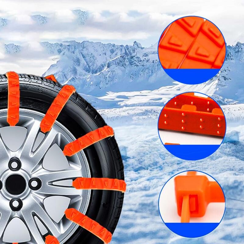 Ziemas motociklu riepu ķēdes Riepu vilces ķēde Ziemas braukšanas drošības ķēde Riteņu riepas Pretslīdes ķēdes Izturīga drošība