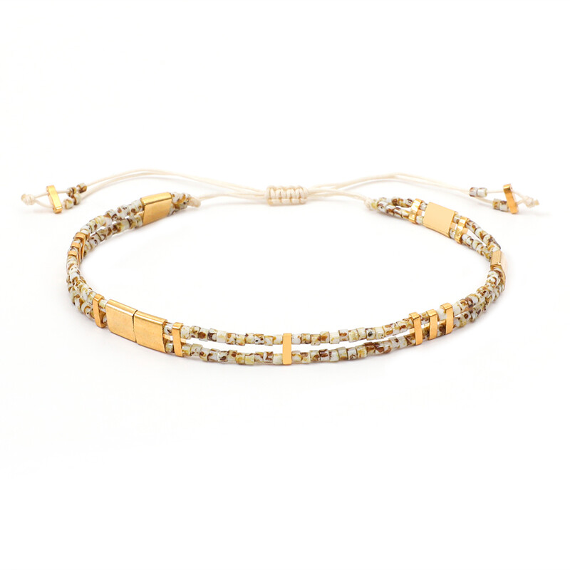 Prietenie Sticlă Tila Mărgele Brățări pentru femei Boho Distanță reglabilă email Miyuki Brățară Charm Bratara Bijuterii