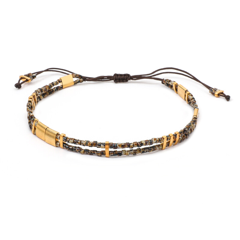 Prietenie Sticlă Tila Mărgele Brățări pentru femei Boho Distanță reglabilă email Miyuki Brățară Charm Bratara Bijuterii