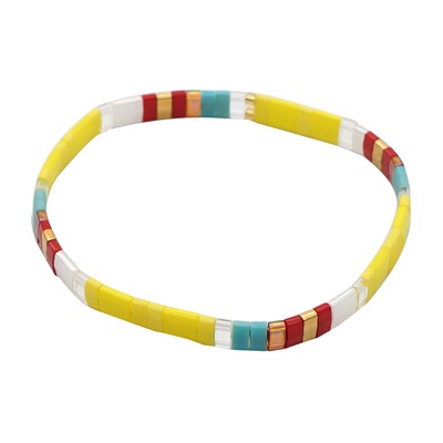 Go2Boho Boho Miyuki Brățară Bijuterii Vintage Tila Mărgele Brățări pentru femei Cadou de toamnă de iarnă Accesorii pentru pulsera ajustabilă