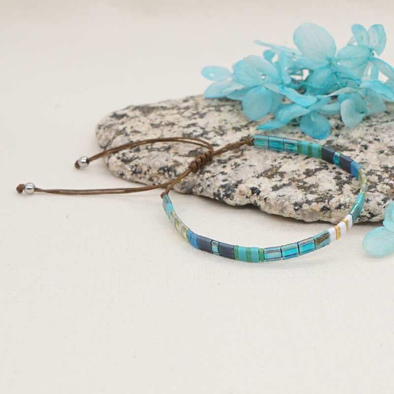 Go2Boho Boho Miyuki Brățară Bijuterii Vintage Tila Mărgele Brățări pentru femei Cadou de toamnă de iarnă Accesorii pentru pulsera ajustabilă