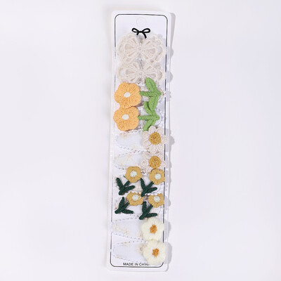 10 bucăți de desene animate pentru copii colorate mini agrafe de păr Star BB breton de păr pentru fete Candy Love Duckbill Clip Accesorii de păr drăguțe