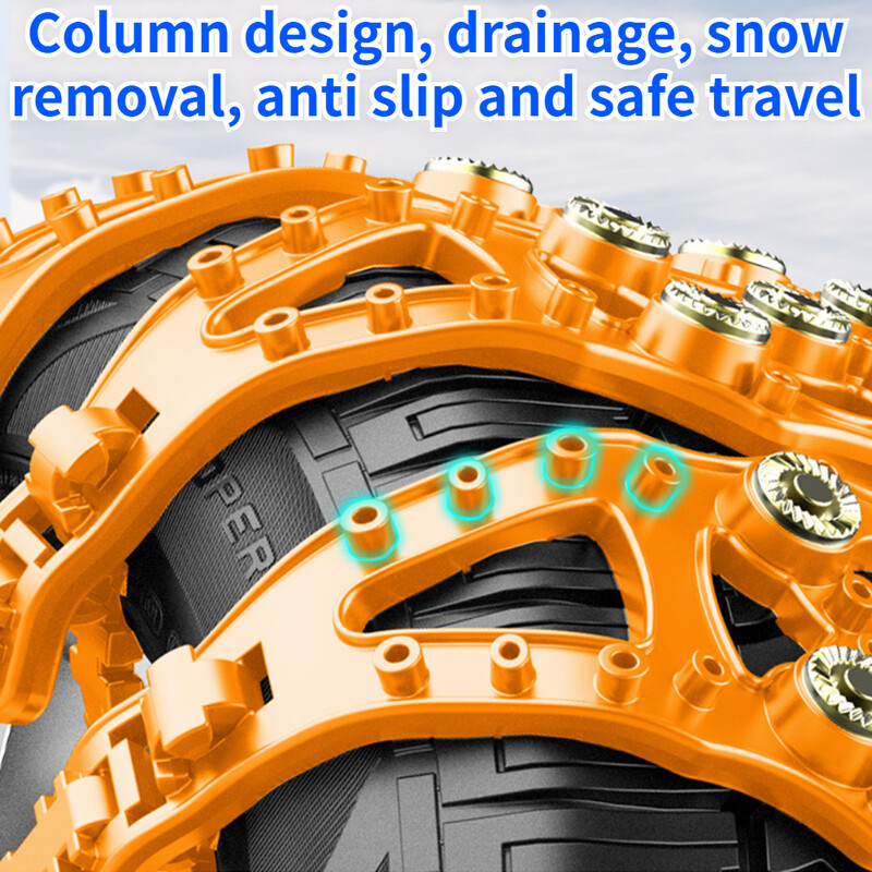 Auto sniega ķēde automašīnu riepām Sniega ķēde Riteņu riepa Apvidus riepas Ziemas Auto Zeķes Plastmasas Ķēdes SUV Ziemas Off Road 4x4 Vehic