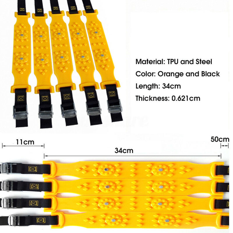 Új motorkerékpár hóláncok autó téli keréklánc terepjáró csúszásgátló gumiabroncs lánc téli csúszásmentes hópánt láncok hóhoz