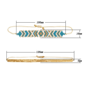 Go2boho Miyuki Seed Beads βραχιόλι για γυναίκες Κοσμήματα Καλοκαιρινή Παραλία Χειροποίητο Υφαντό Pulsera Friends Δώρο Τουρκικά βραχιόλια ματιών