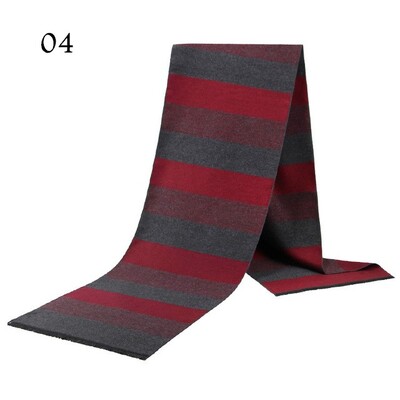 Eșarfă de modă pentru bărbați, toamnă, iarnă, multifuncțională, eșarfă decorativă pentru adulți, pentru afaceri, în carouri, zăbrele caldă Commercia