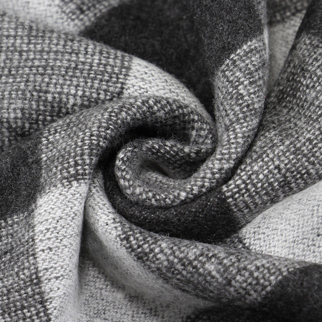 Eșarfă de modă pentru bărbați, toamnă, iarnă, multifuncțională, eșarfă decorativă pentru adulți, pentru afaceri, în carouri, zăbrele caldă Commercia