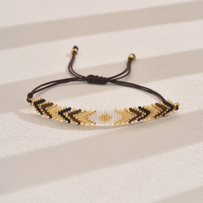 1PC boemske tkane Miyuki narukvice od perli za žene Lanac od perli Podesivi nakit Pokloni za zabave