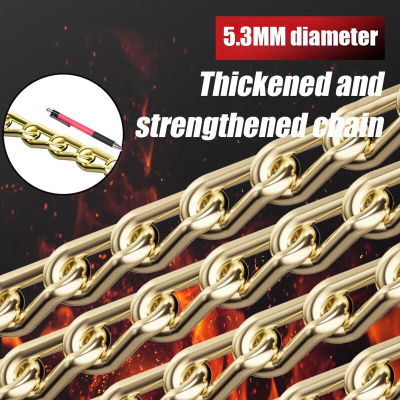 Autó téli hóláncok Vas hólánc csúszásgátló lánc csúszásgátló Erőteljes gumiabroncs kerekek lánc teherautó vastag hóláncok kellék 1 db