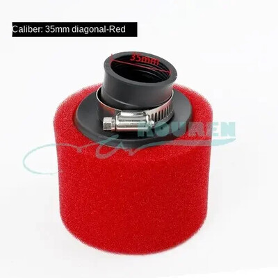 35mm 38mm 42mm 45mm 48mm 50mm 60mm elkoņa kakla putu gaisa filtrs sūklis tīrītājs motorollera netīrumi motocikls motocikls RED Kayo GSE