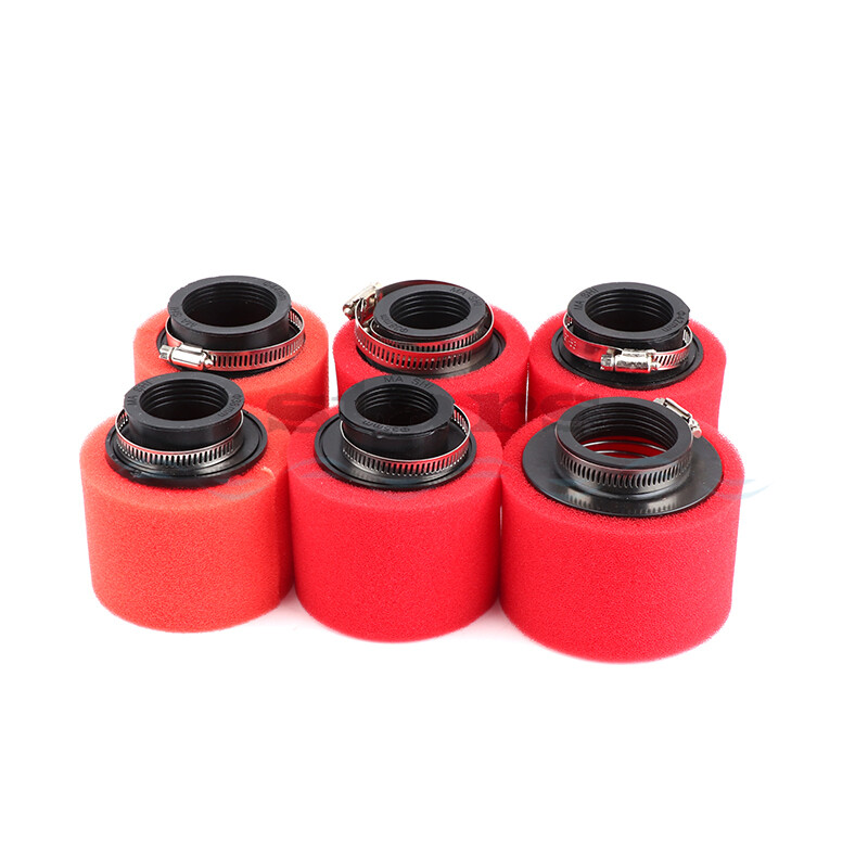 35mm 38mm 42mm 45mm 48mm 50mm 60mm elkoņa kakla putu gaisa filtrs sūklis tīrītājs motorollera netīrumi motocikls motocikls RED Kayo GSE