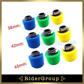 Filtru de aer 38mm 42mm 45mm pentru 110cc 125cc 140cc 150cc carburator Pit Dirt Bike Motocicletă Go Kart ATV Quad