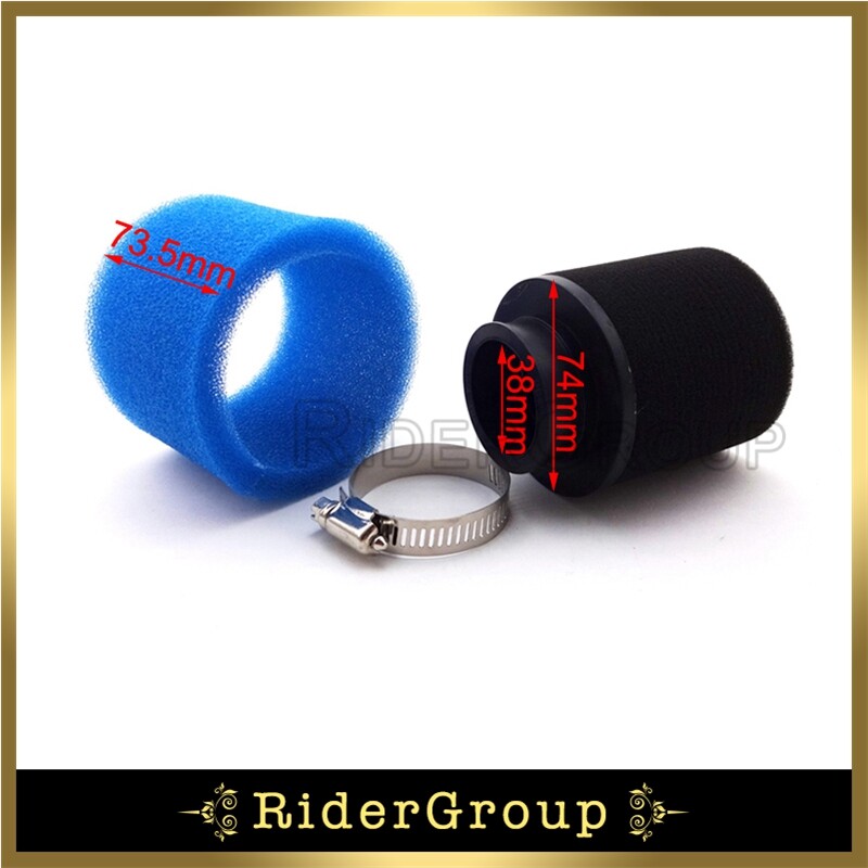 Filtru de aer 38mm 42mm 45mm pentru 110cc 125cc 140cc 150cc carburator Pit Dirt Bike Motocicletă Go Kart ATV Quad