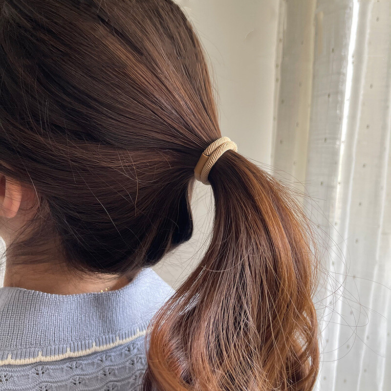 100 kom Elastične trake za kosu za djevojčice 2,5 CM 4 CM Šarene gumice za kosu Dječji držač za konjski rep Rezalice za kosu Dodaci za kosu za djevojčice