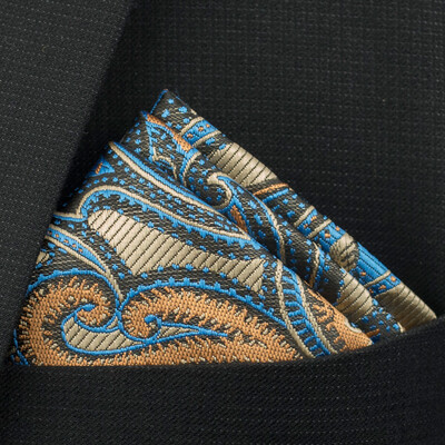 Uus Pocket Square taskurätik Aksessuaarid Paisley Solid Colors Vintage äriülikond Hanky Breast Sall 25*25cm