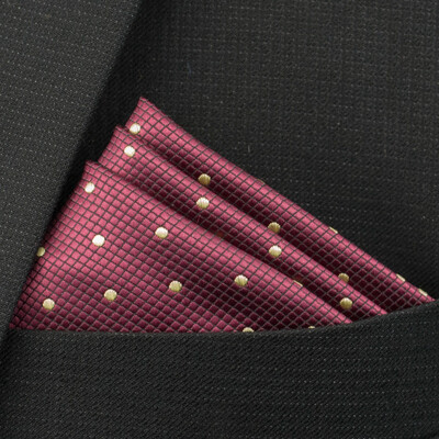 Uus Pocket Square taskurätik Aksessuaarid Paisley Solid Colors Vintage äriülikond Hanky Breast Sall 25*25cm