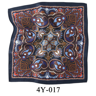 Tailor Smith Muški džepni kocke Vintage otisnuti karirani paisley odijelo Maramice Luksuzni muški dodaci za darove