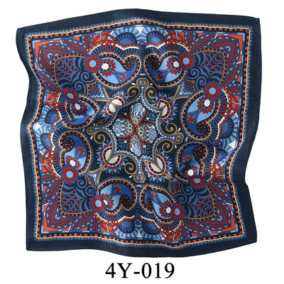 Tailor Smith Muški džepni kocke Vintage otisnuti karirani paisley odijelo Maramice Luksuzni muški dodaci za darove