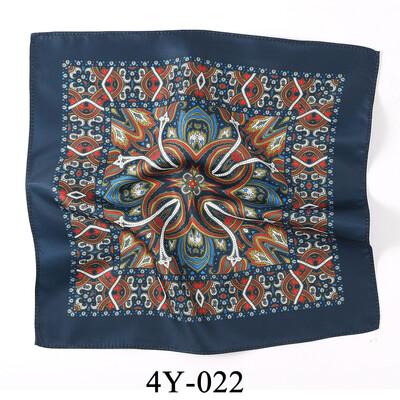 Tailor Smith Muški džepni kocke Vintage otisnuti karirani paisley odijelo Maramice Luksuzni muški dodaci za darove