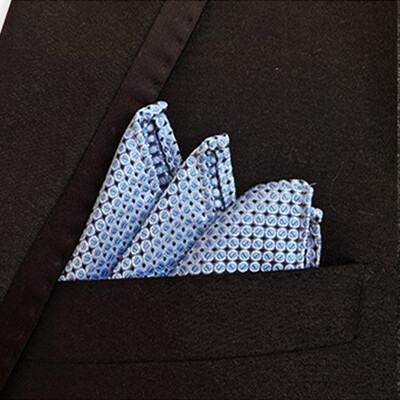 Accesorii pentru batistă pătrată de buzunar, culori uni Paisley, costum de afaceri vintage, batistă, eșarfă de sân 25*25cm