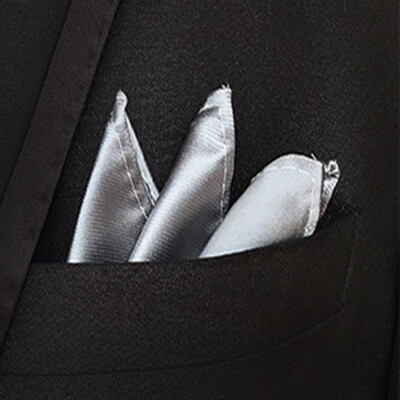 Accesorii pentru batistă pătrată de buzunar, culori uni Paisley, costum de afaceri vintage, batistă, eșarfă de sân 25*25cm