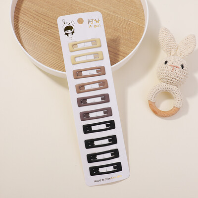 10 komada Kawaii geometrijskih metalnih ukosnica Set Žene, Djevojke, Djece, Ukosnice, Ukosnice, Ukosnice Dodaci, Ukosnice, Ukosnice