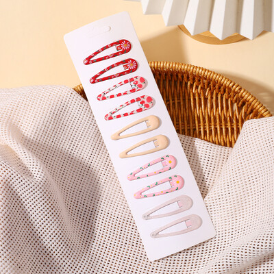 10 komada Kawaii geometrijskih metalnih ukosnica Set Žene, Djevojke, Djece, Ukosnice, Ukosnice, Ukosnice Dodaci, Ukosnice, Ukosnice