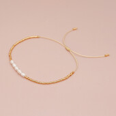 Minimālisma Miyuki pērlīšu rokassprādzes daudzslāņu Bohēmijas stikla sēklu pērles ar rokām darinātas regulējamas rotaslietas modes sievietēm