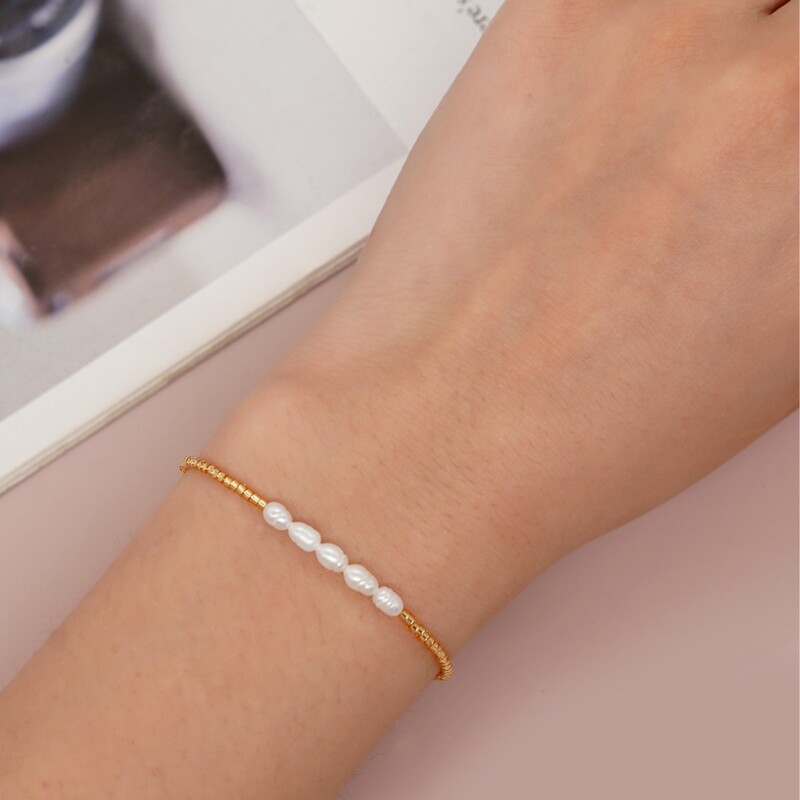 Minimālisma Miyuki pērlīšu rokassprādzes daudzslāņu Bohēmijas stikla sēklu pērles ar rokām darinātas regulējamas rotaslietas modes sievietēm