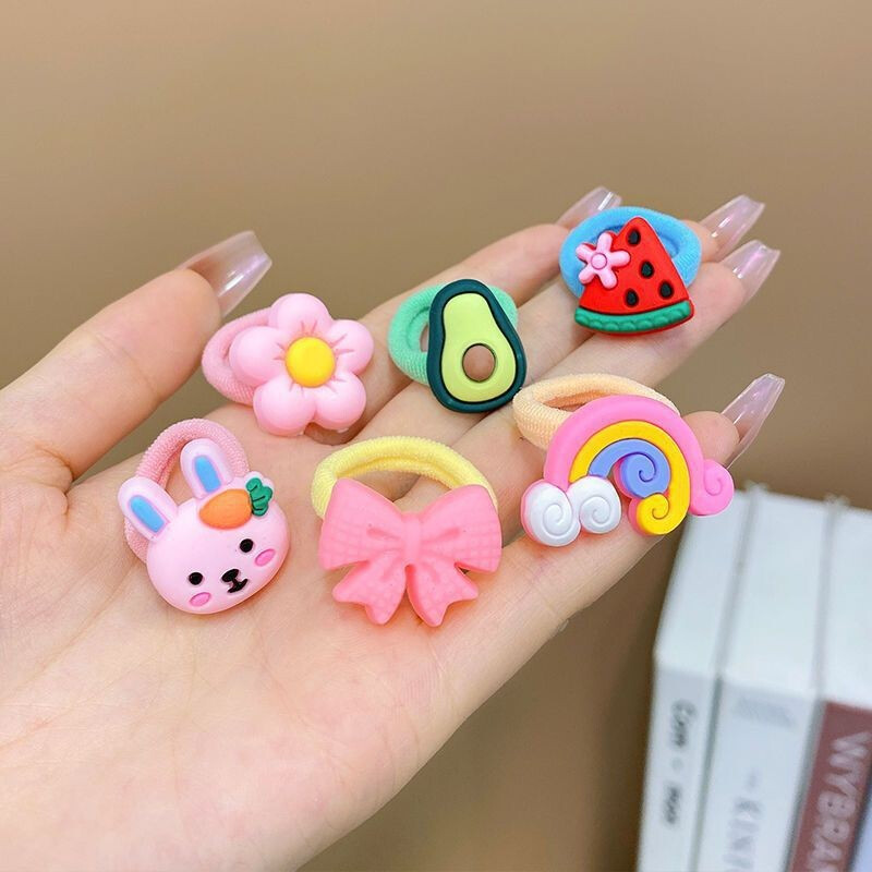 Dječja gumica Gumica za djevojčice Visoko elastični izdržljivi dodaci za kosu ne oštećuju kosu mala gumica