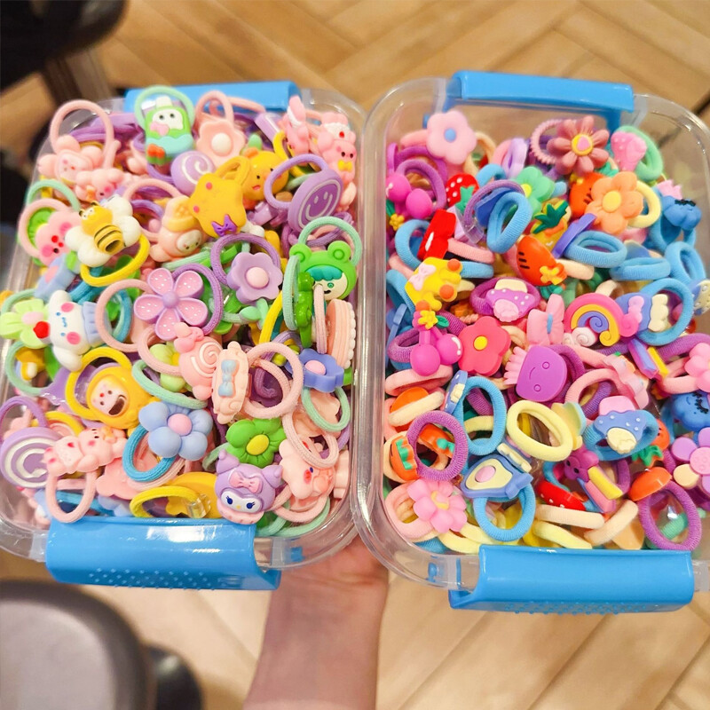 Dječja gumica Gumica za djevojčice Visoko elastični izdržljivi dodaci za kosu ne oštećuju kosu mala gumica