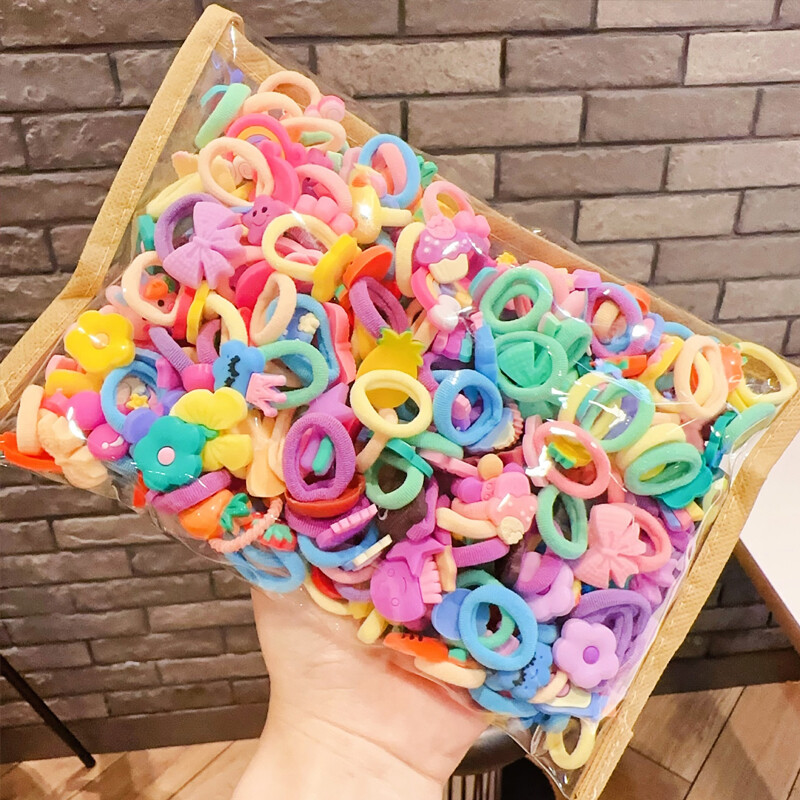 Dječja gumica Gumica za djevojčice Visoko elastični izdržljivi dodaci za kosu ne oštećuju kosu mala gumica