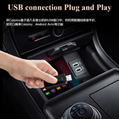Mini 2u1 Android Auto Wireless&CarPlay adapter Smart Mini Box ključ Bluetooth WiFi Fast Connect Plug and Play Box