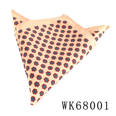 Нова щампа с джобни квадратни флорални кърпи за ракла Пейсли Костюми Носна кърпа Господа Ханки Мъжки носни кърпи Подаръци за джобни кърпи