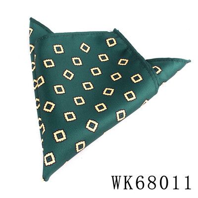 Нова щампа с джобни квадратни флорални кърпи за ракла Пейсли Костюми Носна кърпа Господа Ханки Мъжки носни кърпи Подаръци за джобни кърпи