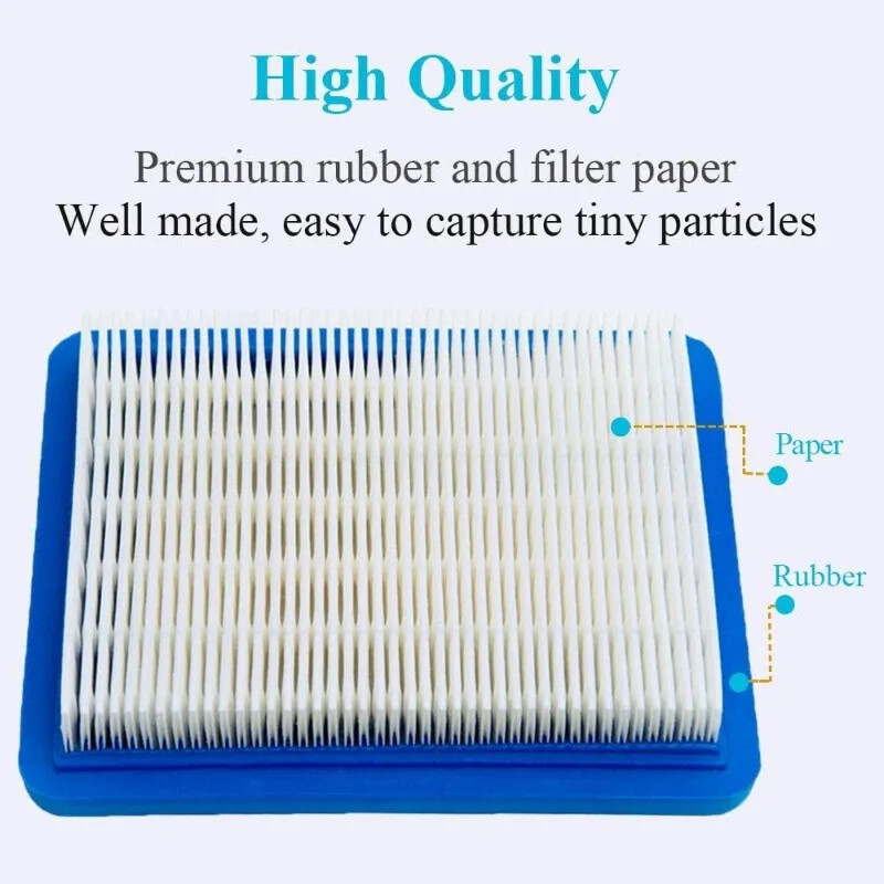 Filtru de aer JINGKE NOU-NOU 5 pachet 491588s compatibil BRS 491588 20332 3364 Filtru de aer premium pentru mașina de tuns iarba