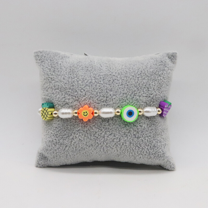 Гривна от мъниста Plum blossom Design Originality Ръчно плетиво Bohemia Adjustable Tide Simple Комплект гривни от оризови мъниста