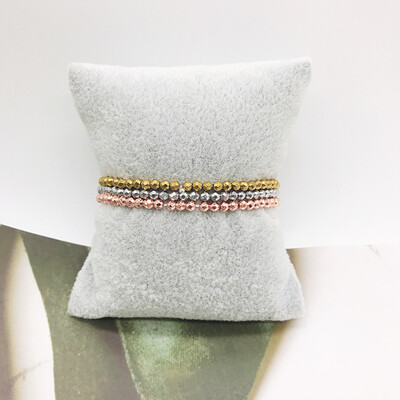 Narukvica s perlama Leopard print Gradient Originality Ručno pletenje Bohemia Podesivi dizajn Tide Simple Rice perle set narukvica