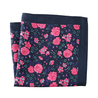 Tailor Smith Novi dizajn Džepni rupčić s otisnutim uzorkom Džepni kvadrat Modni muški rupčić Cvjetni rupčić Džepni rupčić