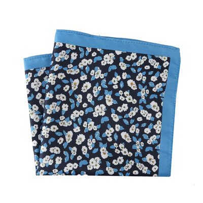 Tailor Smith Novi dizajn Džepni rupčić s otisnutim uzorkom Džepni kvadrat Modni muški rupčić Cvjetni rupčić Džepni rupčić