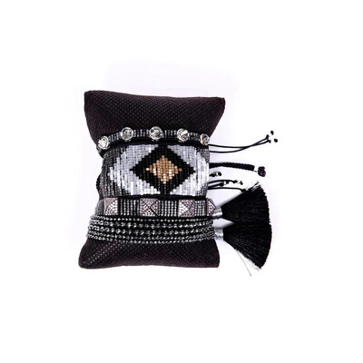 Narukvica s perlama Geometrija Ručno pletenje Bohemia Arrow Design Originality Tide Jednostavno podesivo Set narukvica od rižinih perli