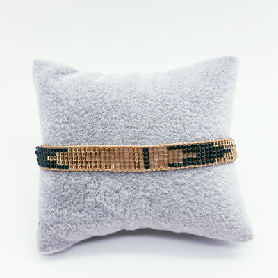 Narukvica s perlama Geometry Bohemia Ručno pletenje Podesivi dlan Originalni dizajn Petokraka zvijezda Tide Set narukvica od rižinih perli